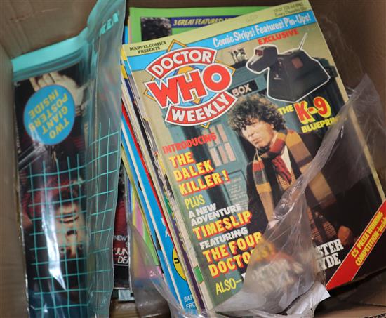 Doctor Who magazine (DWM), 1979 - 1984 - Marvel Comics, Doctor Who Weekly issues 1-43 and Doctor Who Monthly issues 44-84